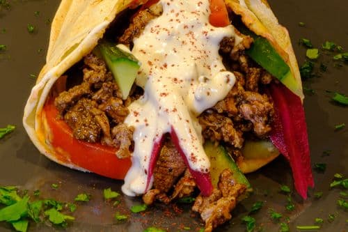 Pitta Shawarma agneau