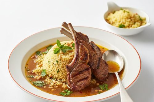 Couscous côtes d'agneau