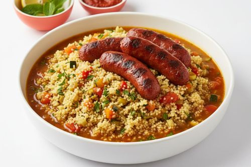 Couscous  Merguez